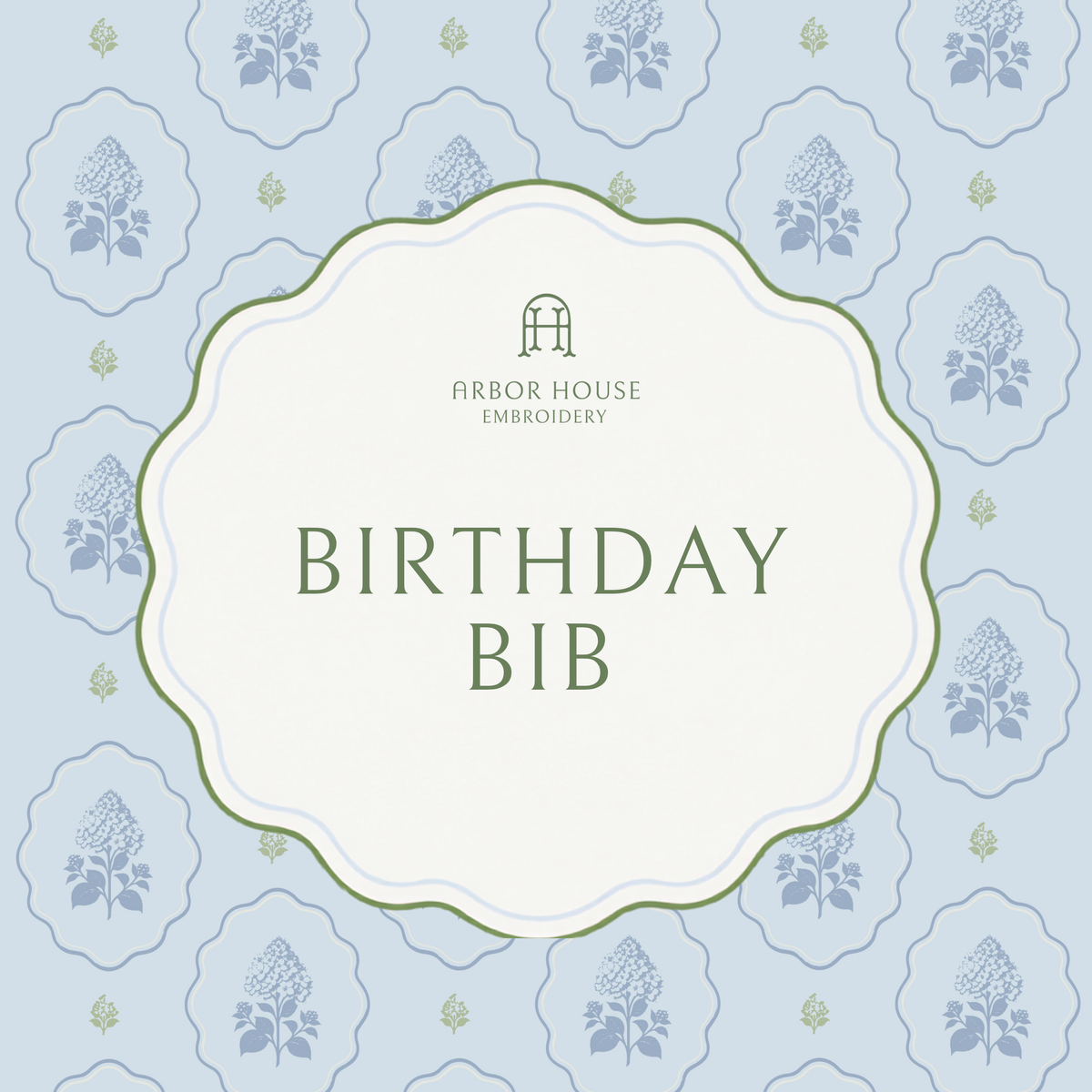 Custom Birthday Bib