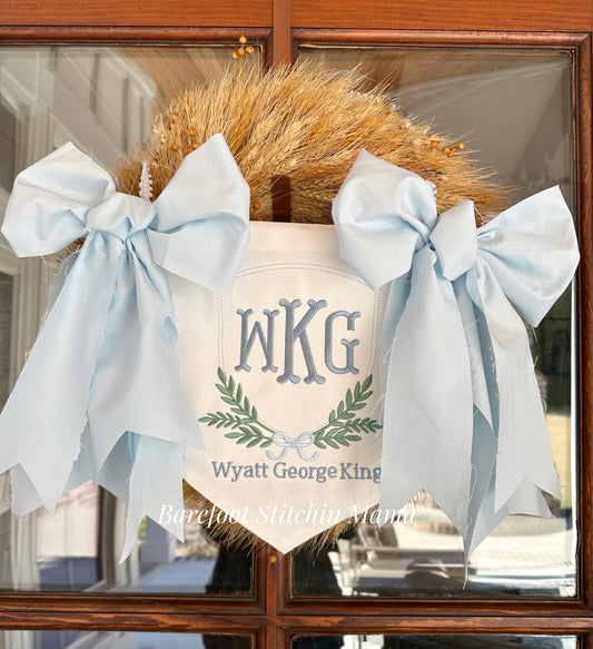 Elegant Greenery Banner