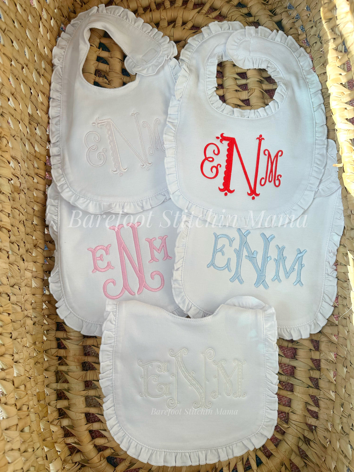 Ruffle Bib