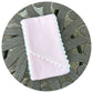 Pink Cotton Pique Sash with Trim